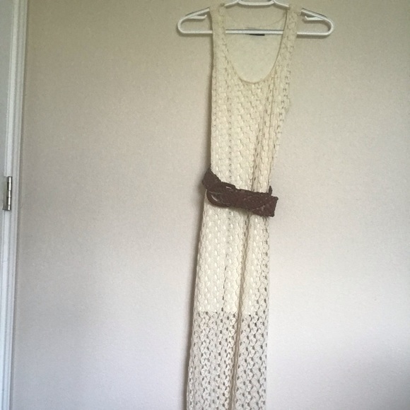 Cream Knit Dress - Picture 1 of 4